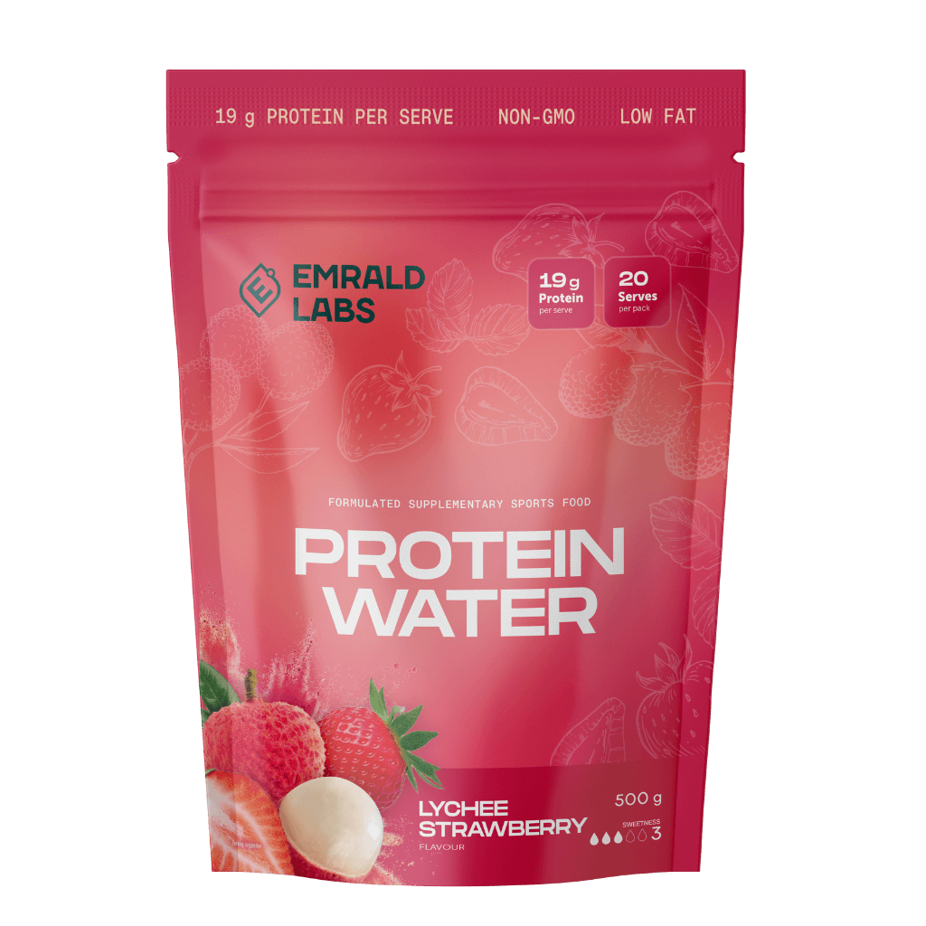 Protein Water Emrald Labs Protein water 500g Lychee Strawberry