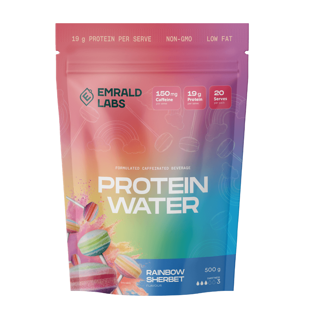Protein Water Emrald Labs Protein water 500g Rainbow Sherbet