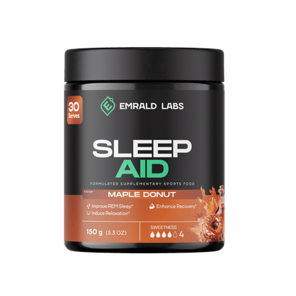 Sleep Aid (2) & Sleep Aid Emrald Labs Sleep supplements 30 Serves Maple Donut