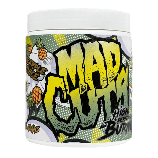 Mad Cuts & Mad Cuts Mad Science High stimulant weight loss supplements 60 Serves Pineapple Juice