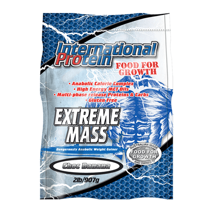 Extreme Mass - Choc Banana - International Protein | MAK Fitness