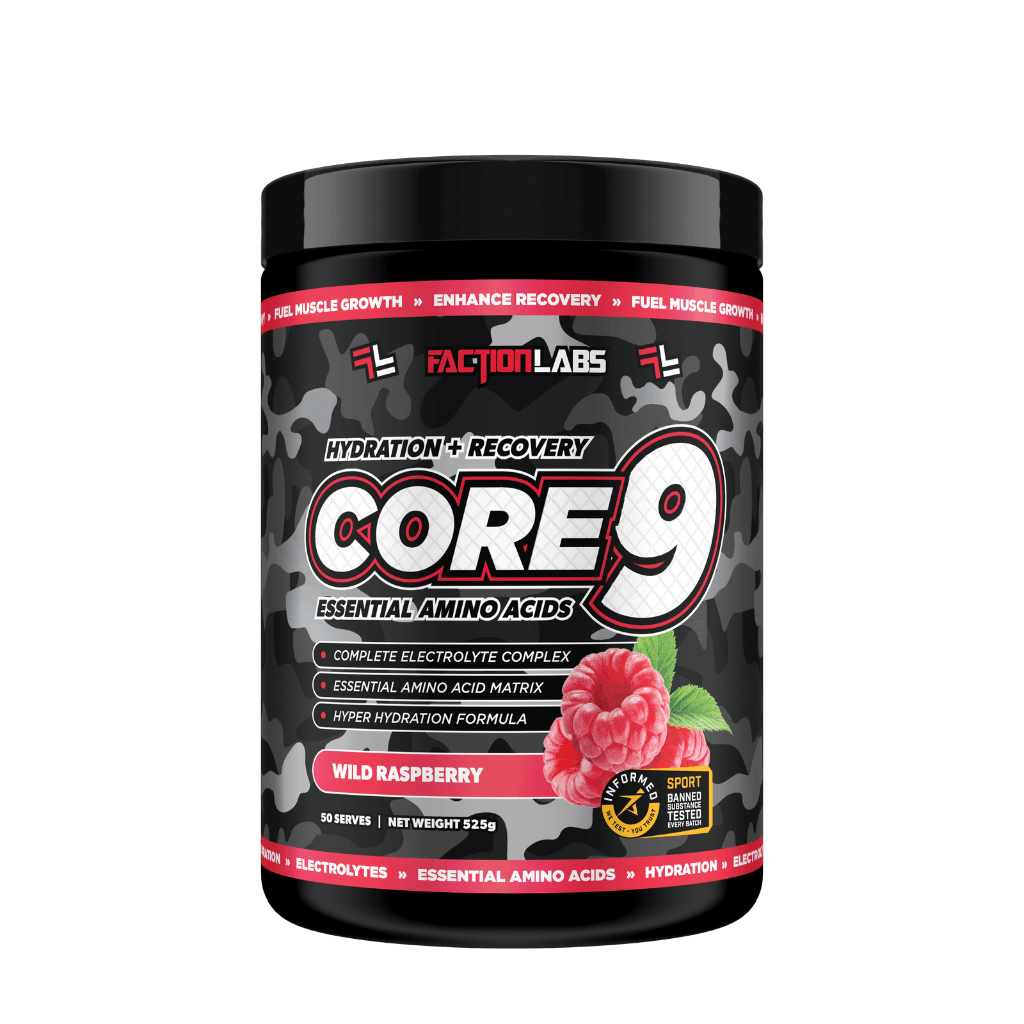 Core 9 EAA+BCAA Faction Labs Essential amino acids