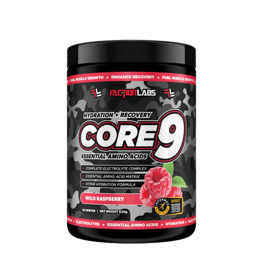 Core 9 EAA+BCAA Faction Labs Essential amino acids