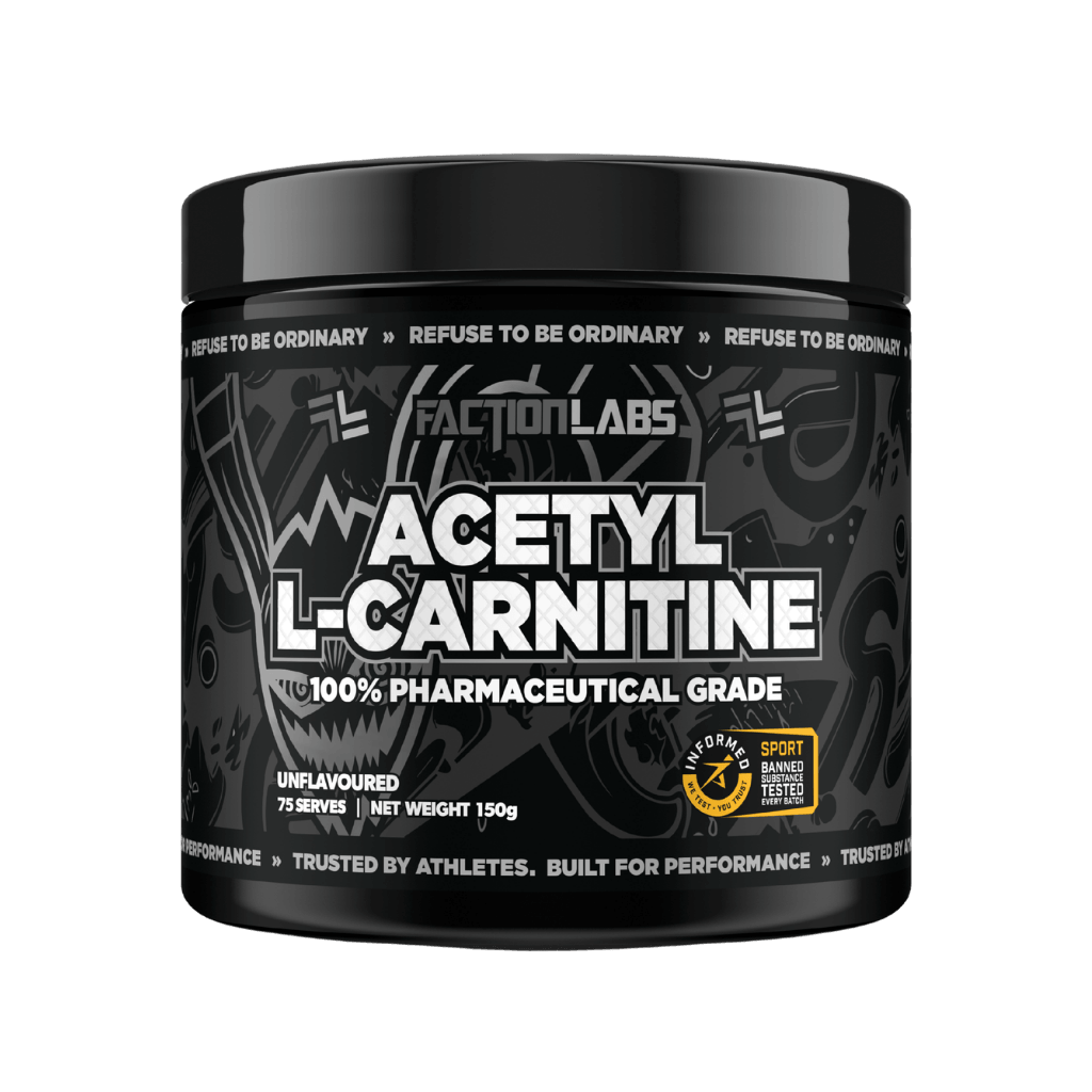 Acetyl L-Carnitine Faction Labs Stimulant free fat burners