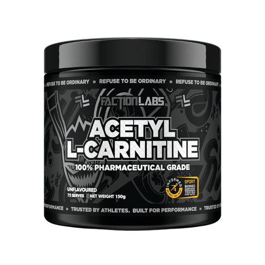 Acetyl L-Carnitine Faction Labs Stimulant free fat burners