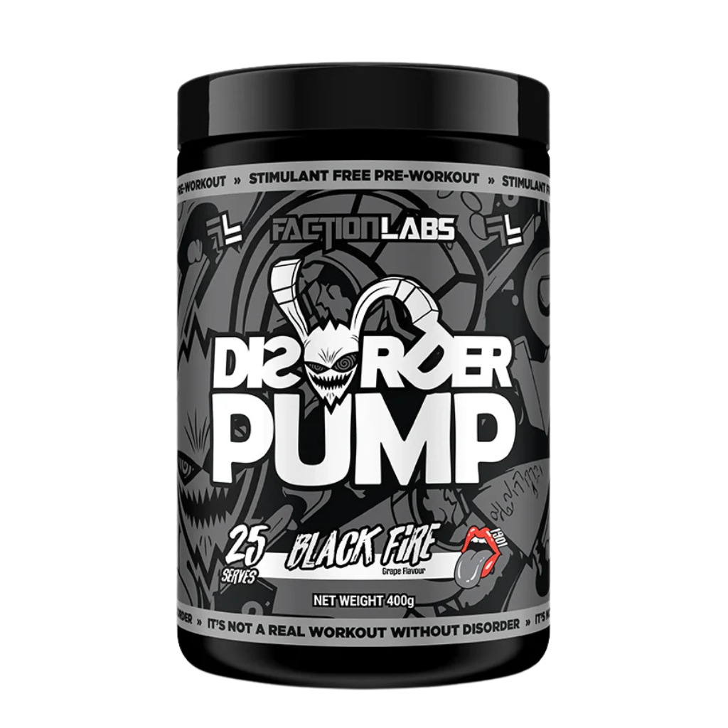 Disorder Pump Faction Labs Pump pre workout supplements