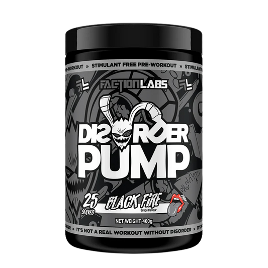 Disorder Pump Faction Labs Pump pre workout supplements