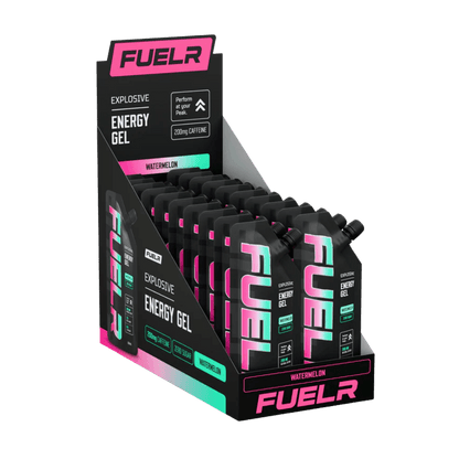 Fuelr Caffeinated Energy Gel Fuelr Energy gels 20 Pack Watermelon