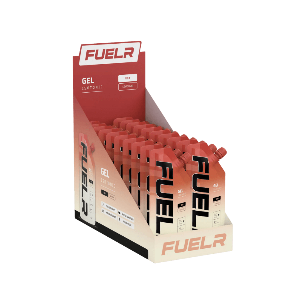Fuelr Isotonic Gel (1) & Fuelr Isotonic Gel Fuelr Energy gels 20 Pack Cola