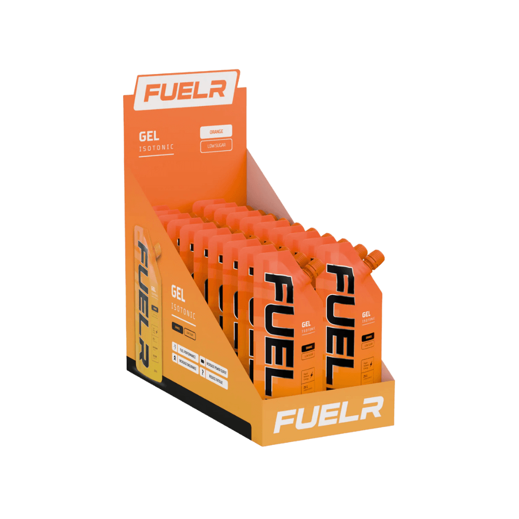 Fuelr Isotonic Gel & Fuelr Isotonic Gel Fuelr Energy gels 20 Pack Orange