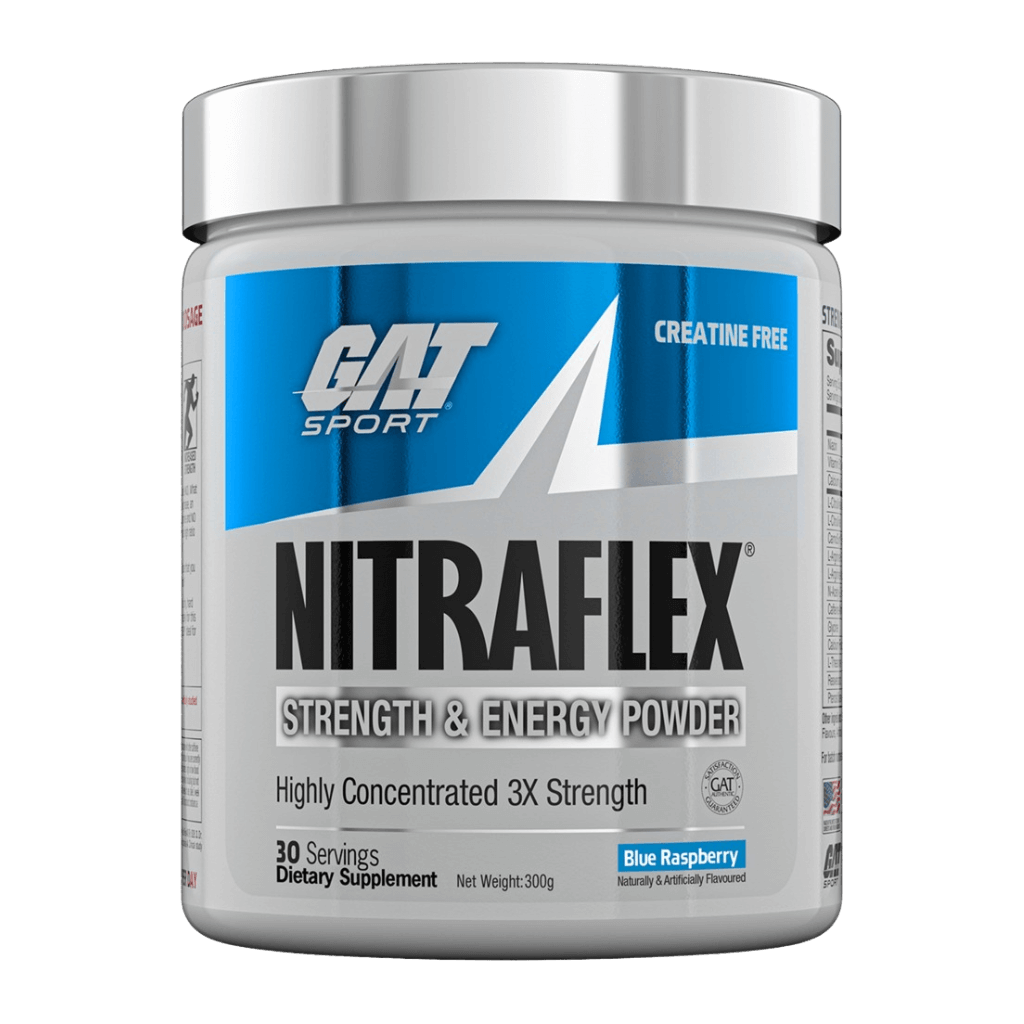 Nitraflex GAT Testosterone boosters supplements 30 Serves Blue Raspberry