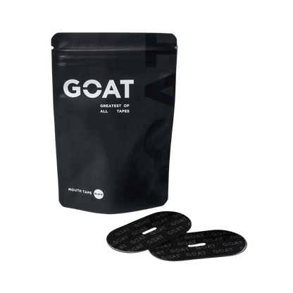 Mouth Tape GOAT Gym accessories & Mouth Tape GOAT Gym accessories Pack of 30  Black