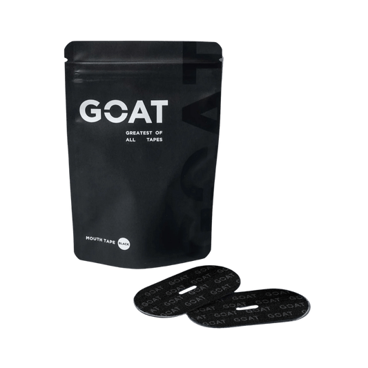 Mouth Tape GOAT Gym accessories & Mouth Tape GOAT Gym accessories Pack of 30  Black