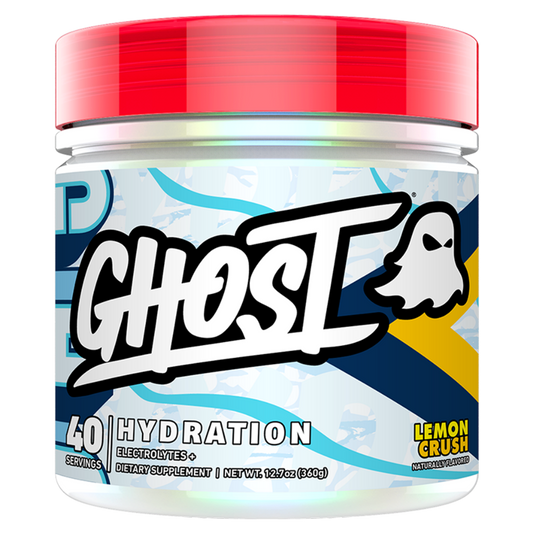 Ghost Hydration & Ghost Hydration Ghost Electrolyte supplements 40 Serves Lemon Crush