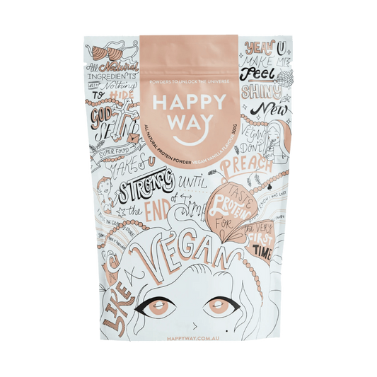 Happy Way Vegan Protein Happy Way Vegan protein powder