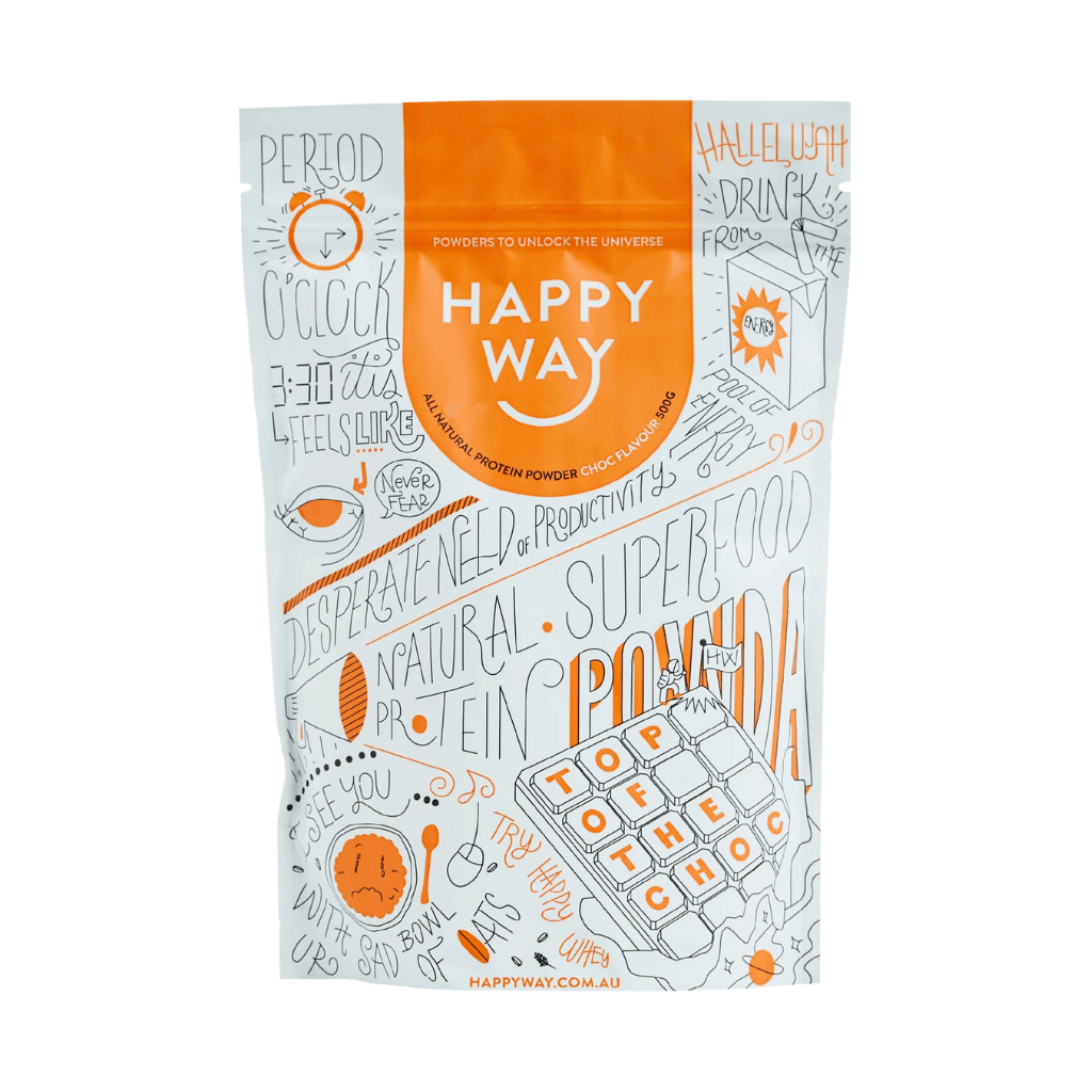 Happy Way Protein (7) & Happy Way Protein Happy Way Whey blend protein 1kg Chocolate