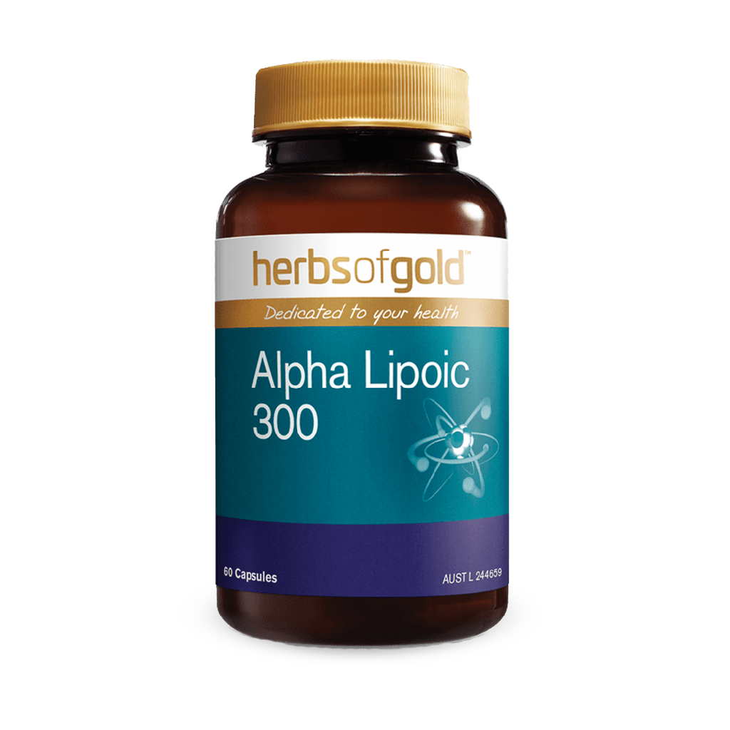 Herbs of Gold Alpha Lipoic Acid 300 Herbs of Gold General wellbeing supplements