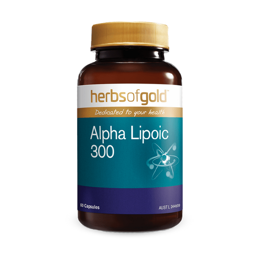 Herbs of Gold Alpha Lipoic Acid 300 Herbs of Gold General wellbeing supplements