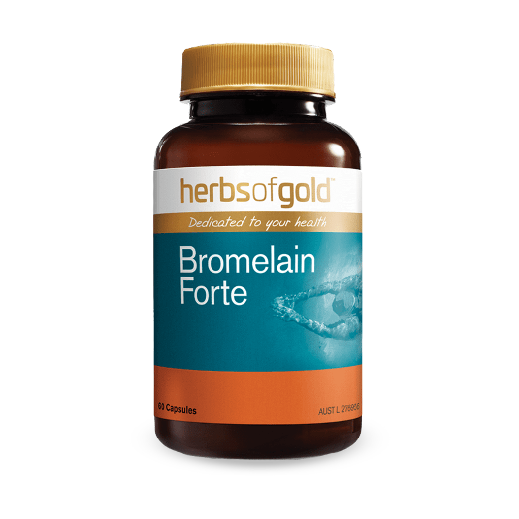 Herbs of Gold Bromelain Forte Herbs of Gold Vitamins and minerals supplements