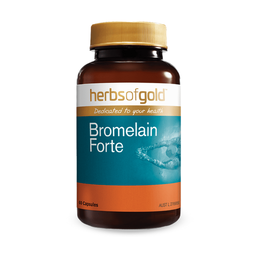 Herbs of Gold Bromelain Forte Herbs of Gold Vitamins and minerals supplements