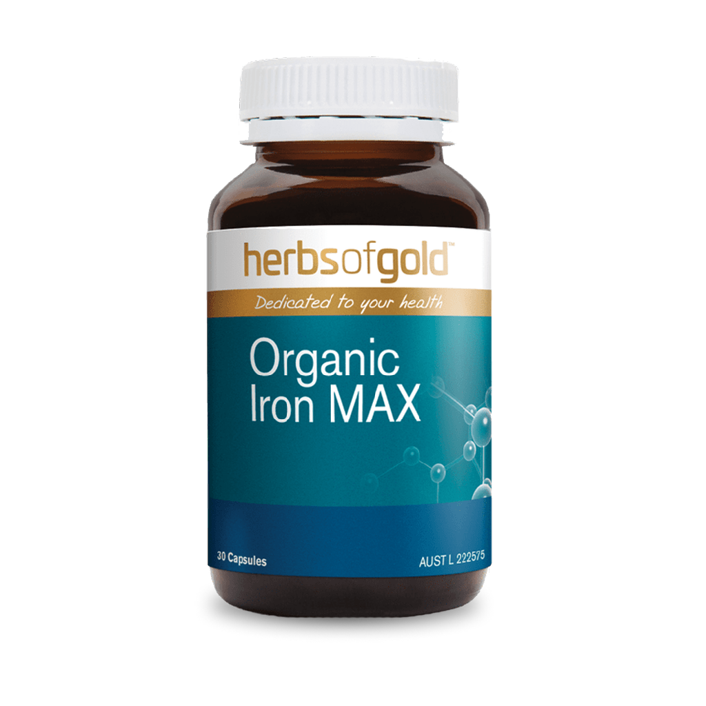 Herbs of Gold Organic Iron Max Herbs of Gold Vegan supplements