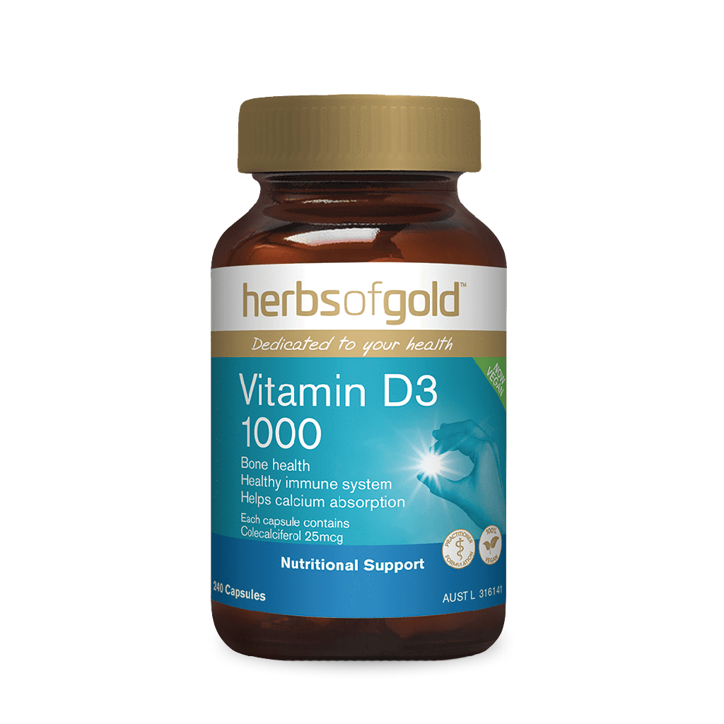 Herbs of Gold Vitamin D3 1000 Herbs of Gold Vitamins and minerals supplements