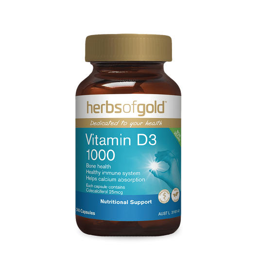 Herbs of Gold Vitamin D3 1000 Herbs of Gold Vitamins and minerals supplements