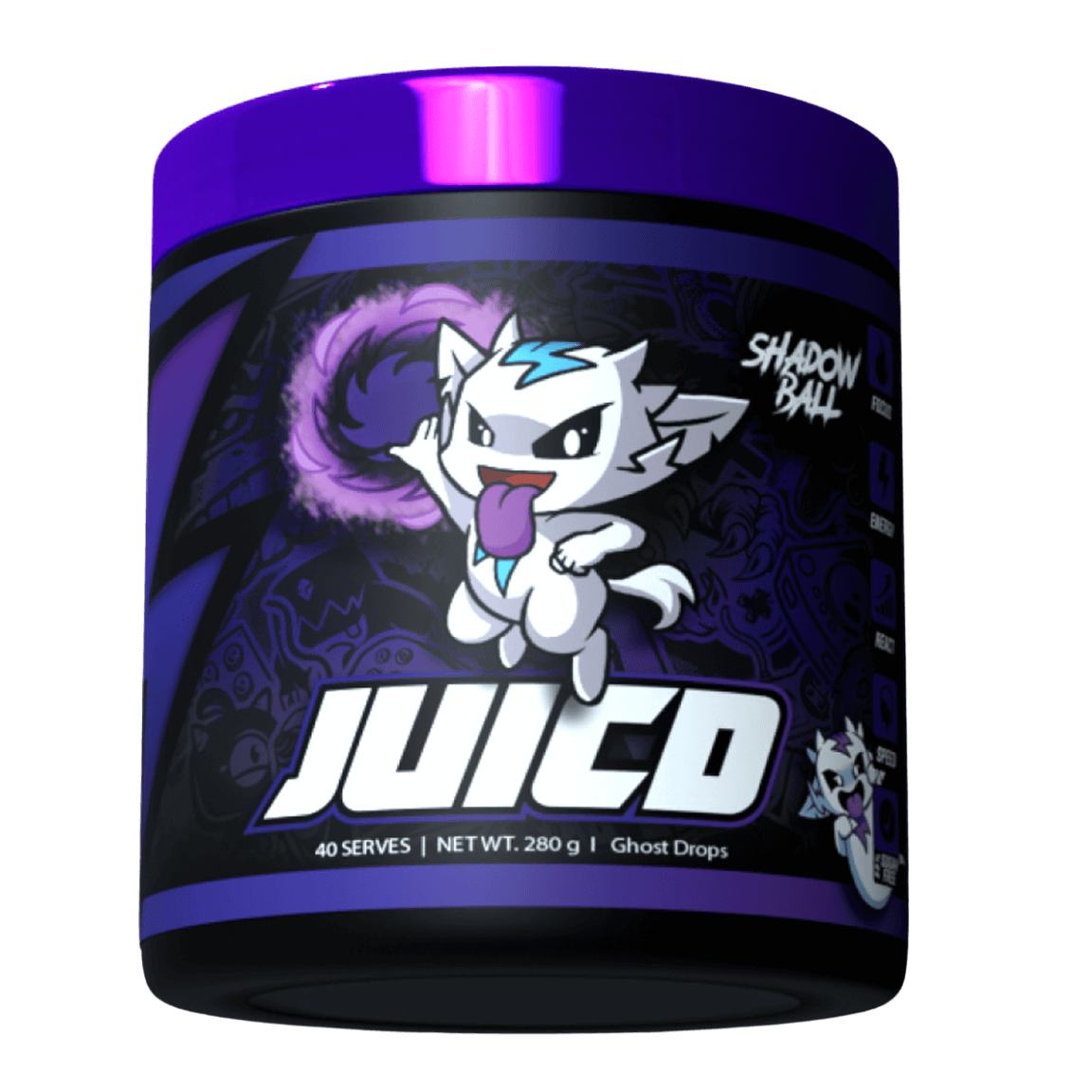 Juicd Energy Juicd & Juicd Energy Juicd Juicd energy 40 Serves Shadow Ball - Ghost Drops