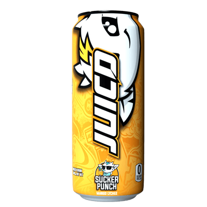 Juicd RTD (1) & Juicd RTD Juicd Drinks for pre workout 12 Pack Sucker Punch - Mango Lychee