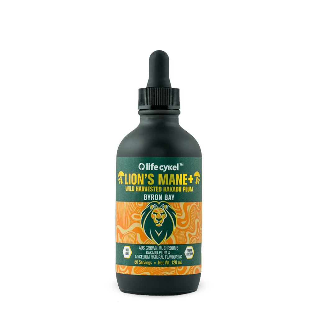 Lion's Mane Double Extract Life Cykel Nootropic cognitive function
