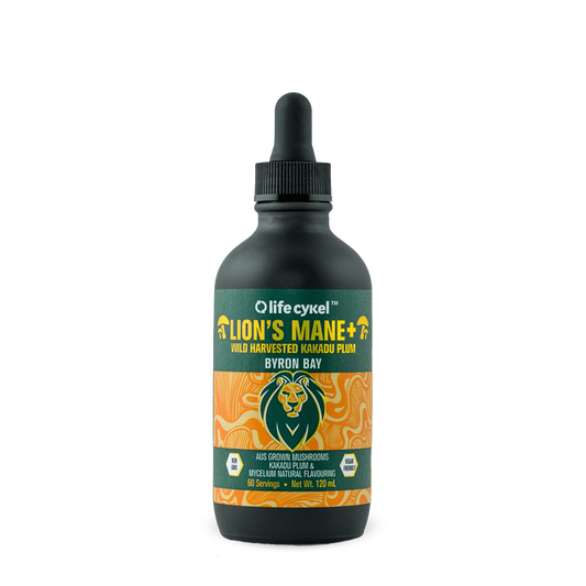 Lion's Mane Double Extract Life Cykel Nootropic cognitive function