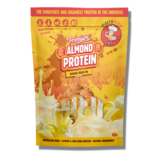 Premium Almond Protein Macro Mike Vegan protein powder