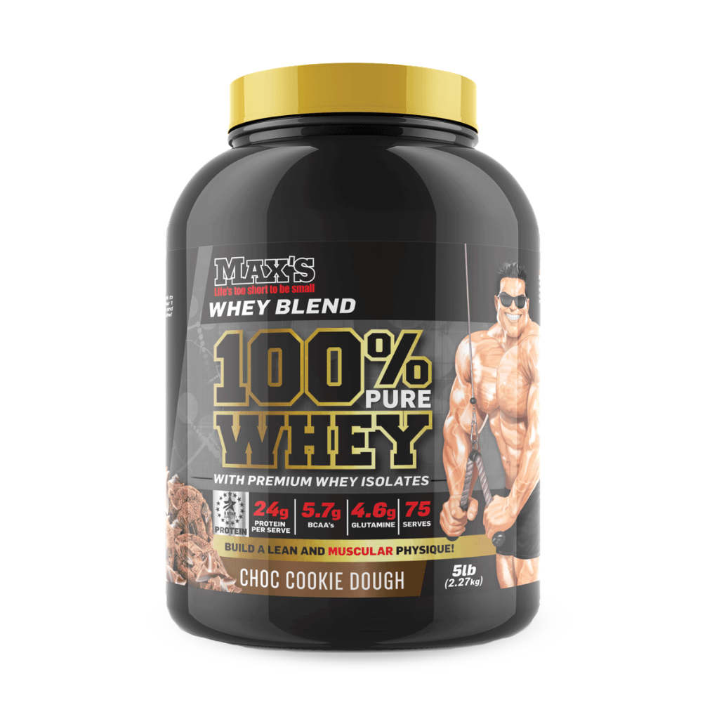 Max's 100% Pure Whey Max's Whey protein isolate