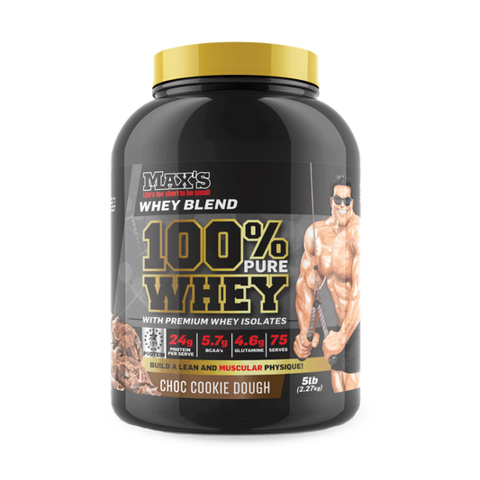 Max's 100% Pure Whey Max's Whey protein isolate
