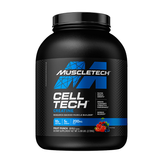 Cell Tech & Cell Tech Muscle-tech Creatine blends supplements 54 Serves Fruit Punch