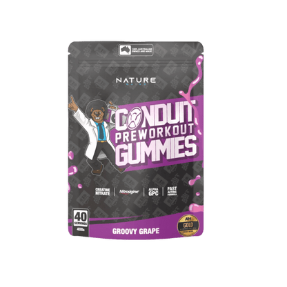 Pre-Workout Gummy Nature Gains Low stim pre workout