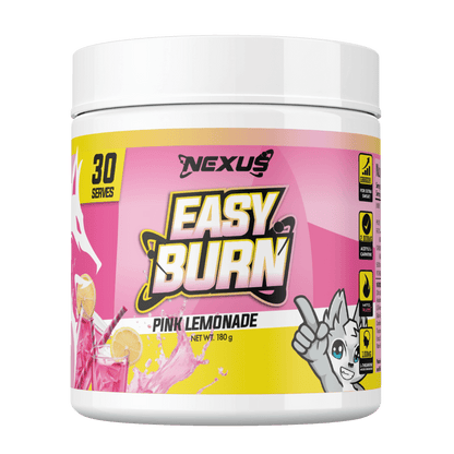 Easy Burn & Easy Burn Nexus Fat burners supplements 30 Serves Pink Lemonade