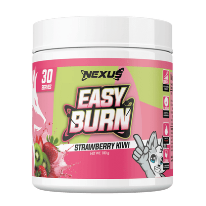 Easy Burn (1) & Easy Burn Nexus Fat burners supplements 30 Serves Strawberry Kiwi