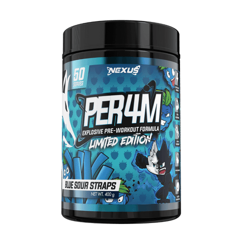 Per4m Nexus Medium stimulant pre workout powder