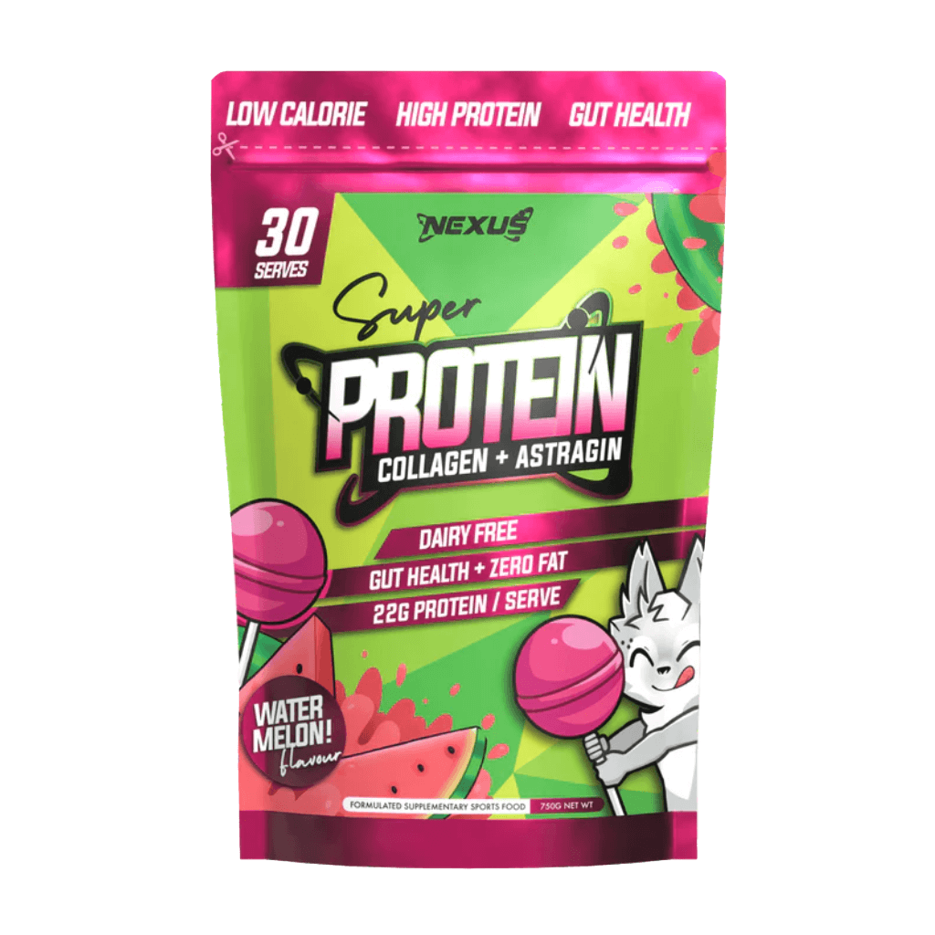 Super Protein Water (2) & Super Protein Water Nexus Collagen protein powder 30 Serves Watermelon