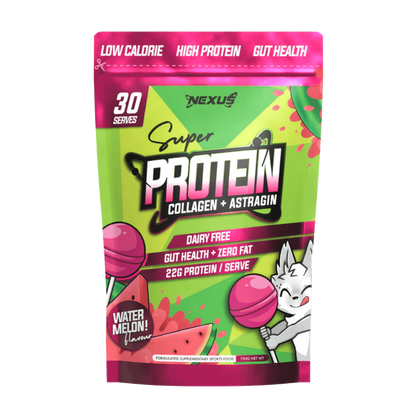 Super Protein Water (2) & Super Protein Water Nexus Collagen protein powder 30 Serves Watermelon
