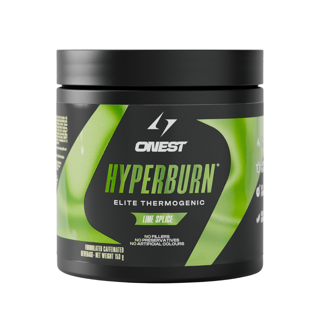 Hyperburn (1) & Hyperburn Onest Fat burners supplements 30 Serves Lime Splice