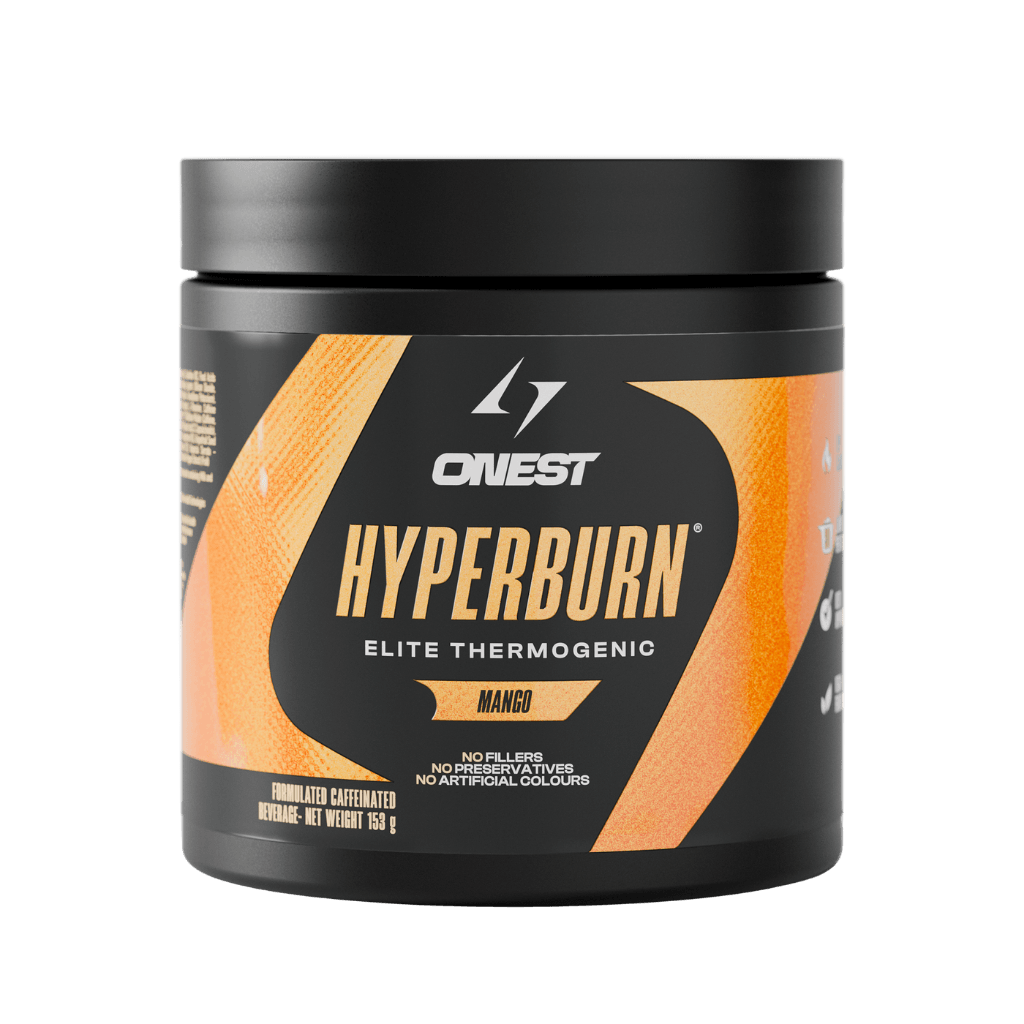 Hyperburn & Hyperburn Onest Fat burners supplements 30 Serves Mango