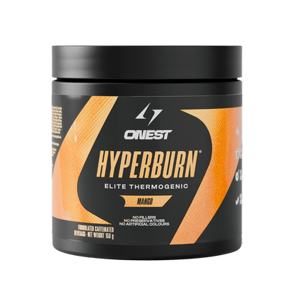 Hyperburn & Hyperburn Onest Fat burners supplements 30 Serves Mango