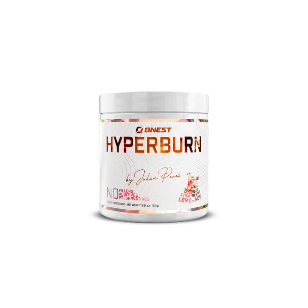 Hyperburn Onest Fat burners supplements 30 Serves Coconut Strawberry Lemonade