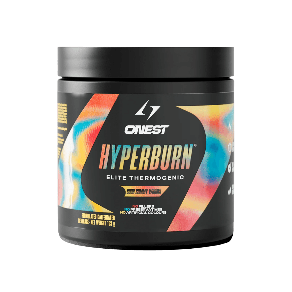 Hyperburn Onest Fat burners supplements 30 Serves Sour Gummy Worms