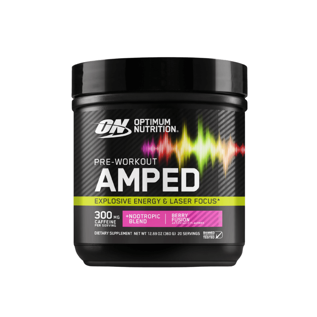 Pre-Workout Amped Optimum Nutrition High stim pre workout
