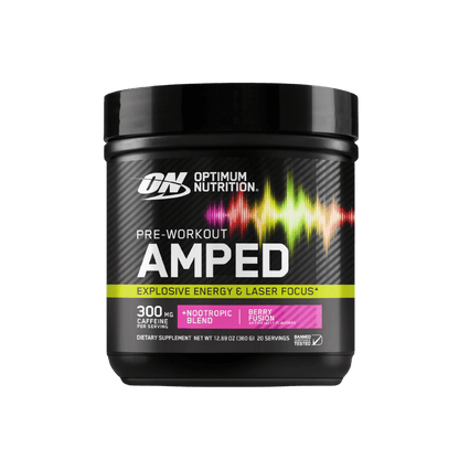 Pre-Workout Amped Optimum Nutrition High stim pre workout