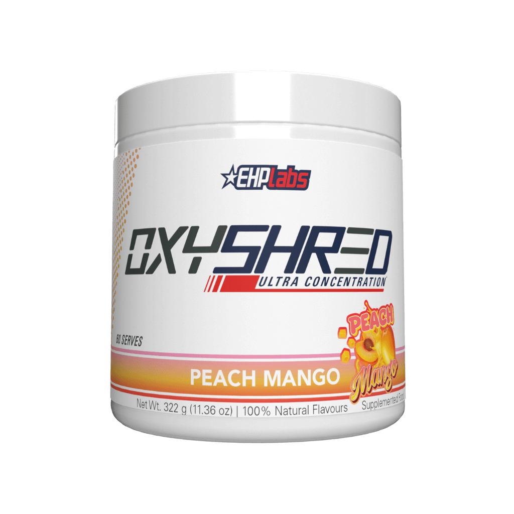 OxyShred EHP Labs Fat burners supplements 60 Serves Peach Mango
