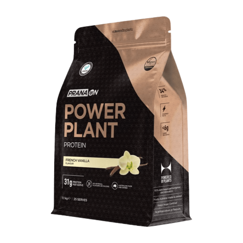 Power Plant Vegan Protein Prana Vegan protein powder 1.1kg French Vanilla